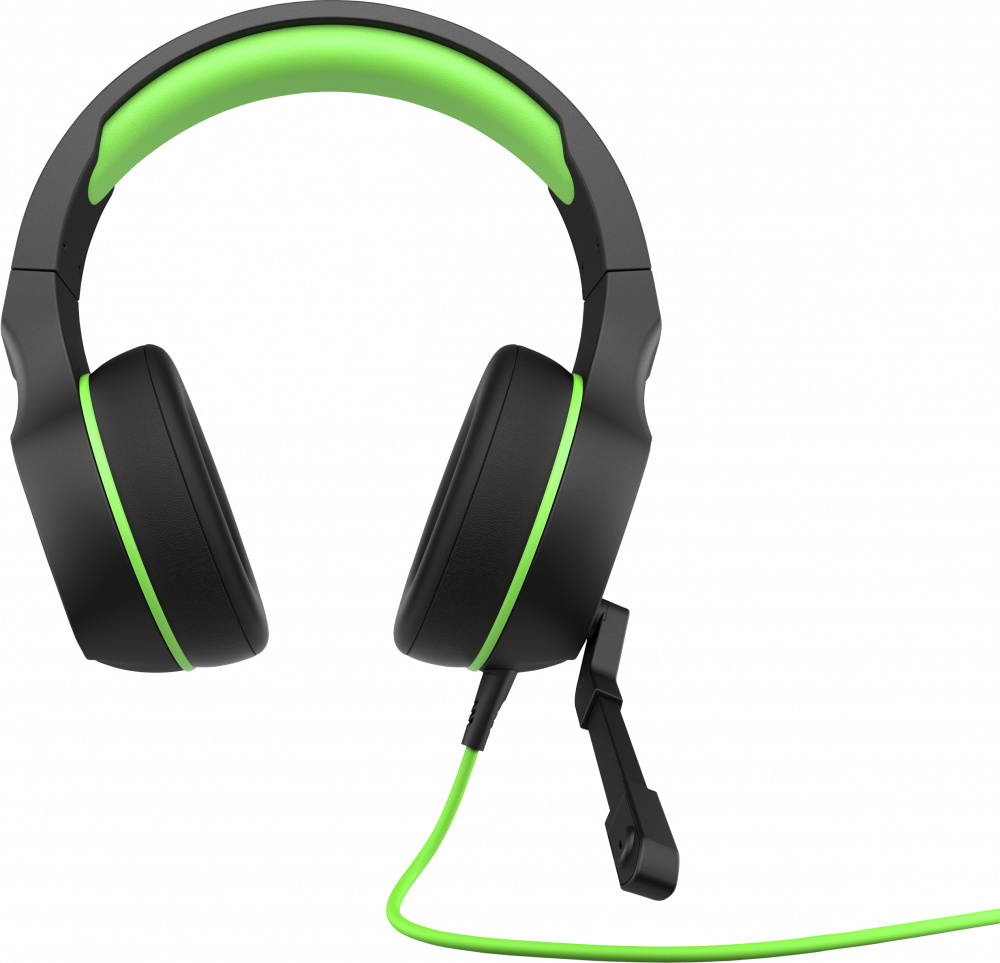 Audífonos | HP 4BX31AA — Audífonos Gamer Pavilion 400, Alámbrico, 3.5mm, Verde/Negro