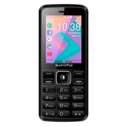 Celulares | TECHPAD CEL KAIOS ONE NEGRO — KAIOS ONE NEGRO 2.4", 512GB, 4GB RAM, Negro