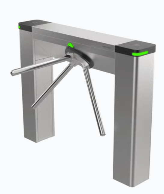 Puertas de Cortesía y Torniquetes | HIKVISION DS-K3G501CLX-R/DM55 — Torniquete de Barrera Trípode , Acero Inoxidable