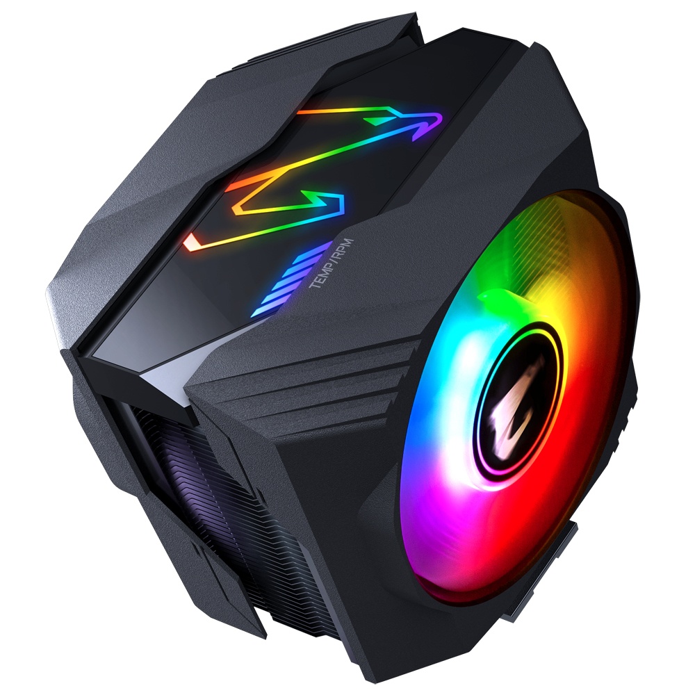 Disipadores para CPU | GIGABYTE GP-ATC800 — Disipador CPU Aorus ATC800, 120mm, hasta 2000RPM, Negro