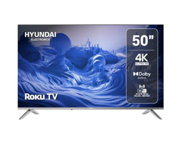 Pantallas | HYUNDAI HYLED5023R4KM — Smart TV LED 50", 4K Ultra HD, Negro