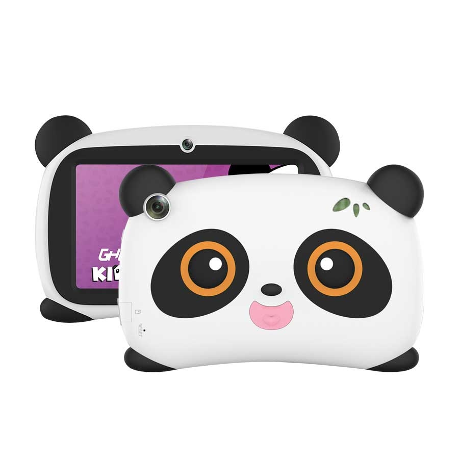 Tablets | GHIA GPND133C — Tablet para Niños Panda 7", 16GB, Android 11, Panda Ojos Cafés