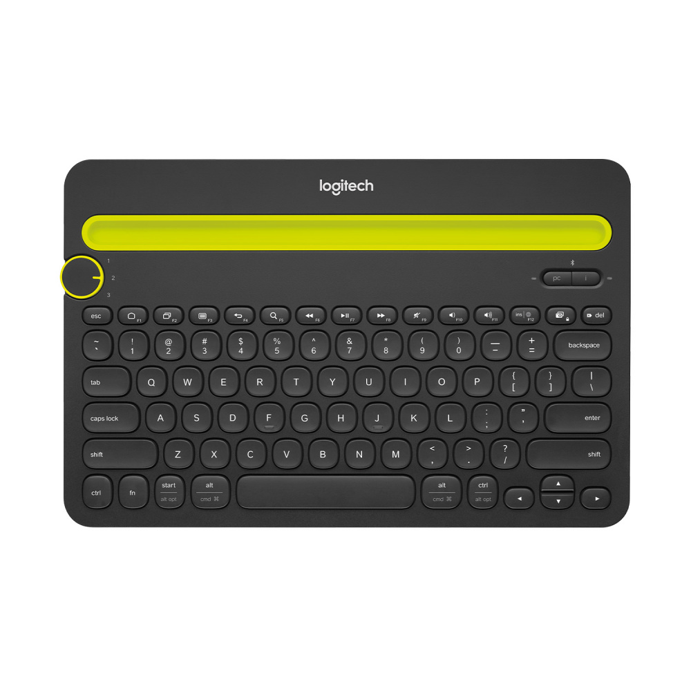Teclados | LOGITECH 920-006346 — Teclado K480 Multiplataforma, Inalámbrico, Bluetooth, Negro (Español)