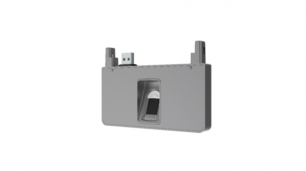 Lectores de Huella Digital | HIKVISION DS-KAB671F — Módulo Lector de Huella , USB, Plata, para DS-K1T607E/DS-K1T671M