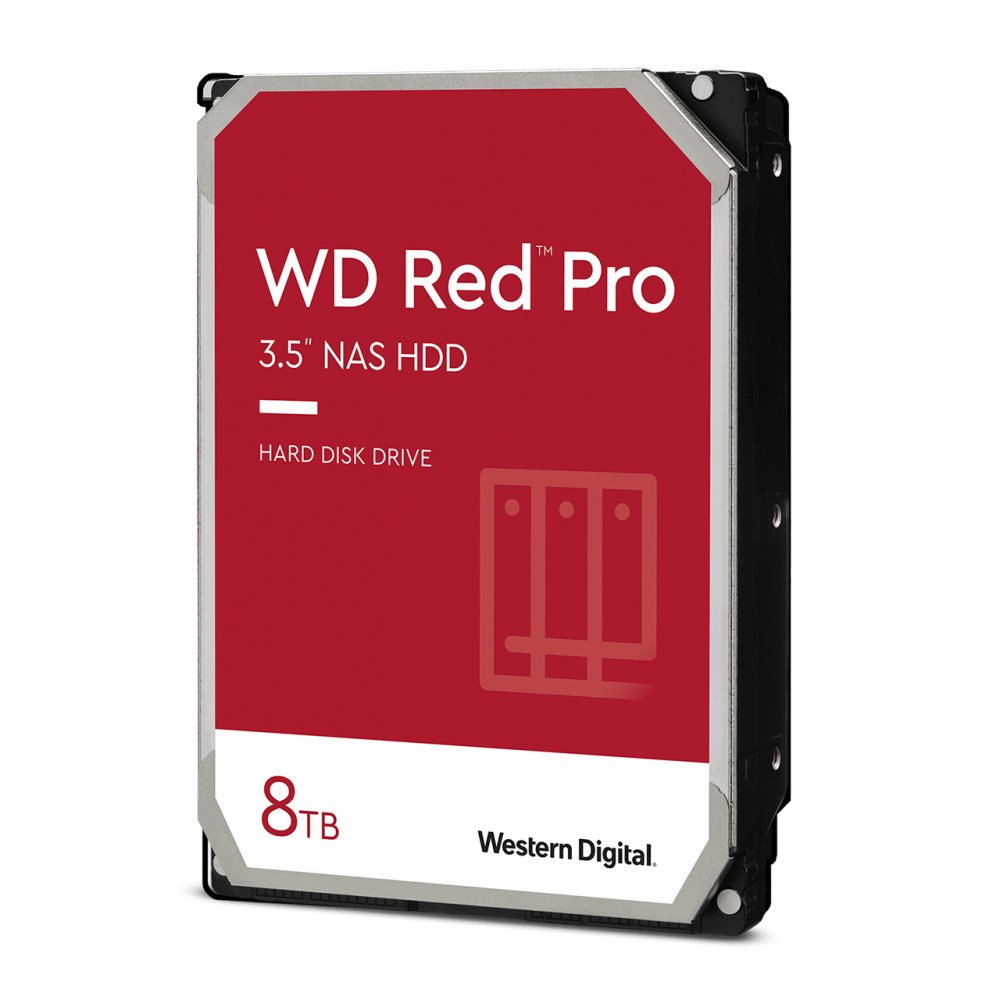 Discos Duros para NAS | WESTERN DIGITAL WD8005FFBX — Disco Duro para NAS WD Red Pro 3.5", 8TB, SATA III, 6 Gbit/s, 7200RPM 256MB Caché