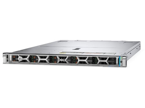 Servidores | DELL 3000201453526.1001 — Servidor PowerEdge R470, Intel Xeon 6505P, 128GB DDR5, 480GB, 2.5/3.5", NVMe/SAS/SATA, Rack (1U) - no Sistema Operativo Instalado
