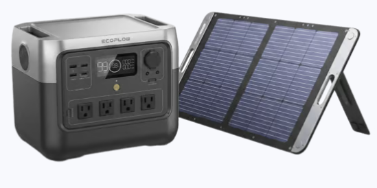 Estación de Carga Portátil | UGREEN KITEFR62015114 — Estación de Carga RIVER 2 PRO, 800W, 768Wh, 3 x USB-A, 1 x USB-C, 4 Salidas