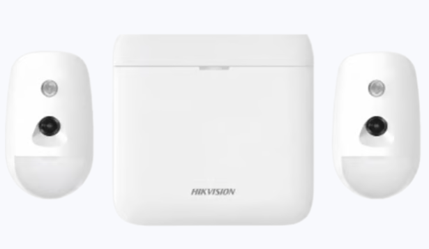 Kits de Alarma | HIKVISION AX-PRO-KIT-96-PIR-CAM — Kit Sistema de Alarma , Inalámbrico, 96 Zonas de Alarma, 2 Sensores de Movimiento, sin Panel de Control