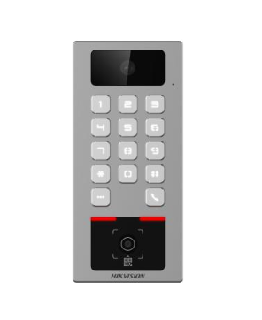 Videoporteros | HIKVISION DS-K1T502DBWX-CQR-E1 — Videoportero/Interfon , 4.3", Altavoz, Inalámbrico, Gris