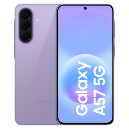 Celulares | SAMSUNG SAM-A57-8+256-VIOLETA — Galaxy A57 5G 6.7", 256GB, 8GB RAM, Morado
