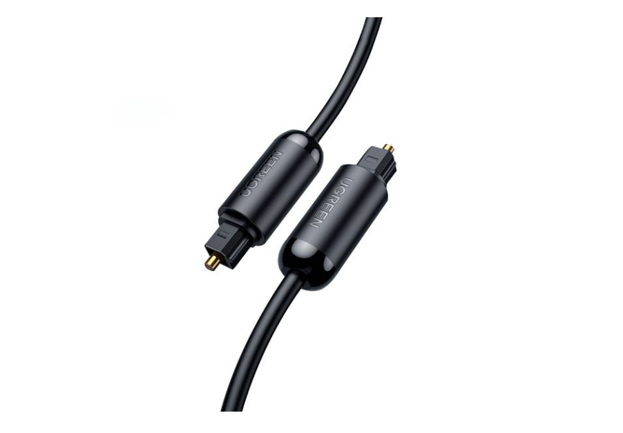Cables de Audio / Video Toslink | UGREEN 6957303878932 — Cable de Audio Óptico Toslink Macho, 3 Metros, Negro