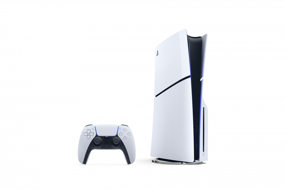 Consolas PlayStation 5 | SONY 1000040586 — PlayStation 5 Slim Standard Edition 1TB, WiFi, Bluetooth 5.1, Blanco/Negro