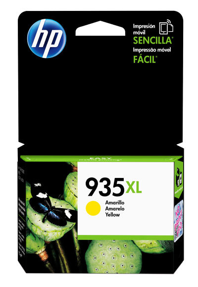 Cartuchos | HP C2P26AL — Cartucho 935XL Amarillo Original, 825 Páginas