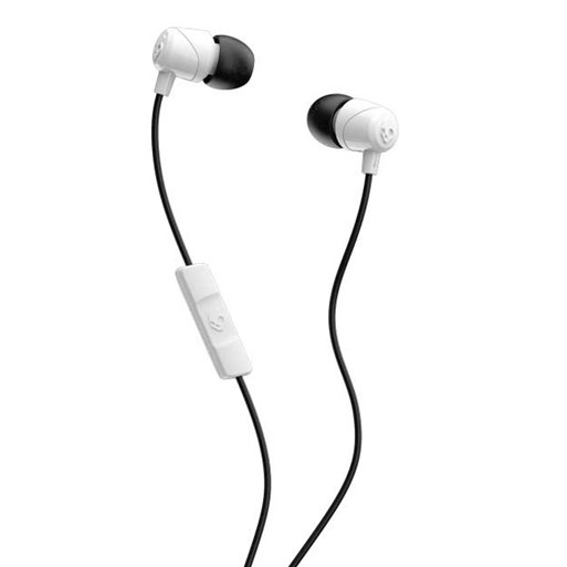 Audífonos Intrauriculares | SKULLCANDY S2DUYK-441 — Audífonos Intrauriculares con Micrófono Jib, Alámbrico, 3.5mm, Negro/Blanco