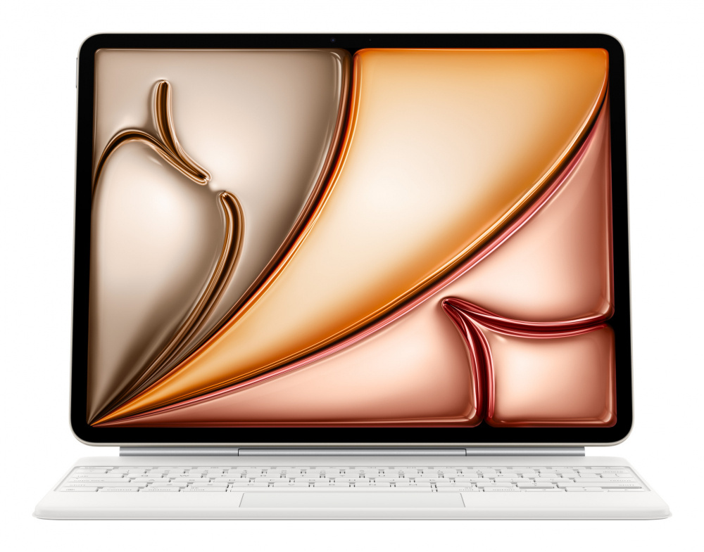 Fundas para iPad | APPLE MDFW4LA/A — Magic Keyboard para iPad Air M3/M2 13", Blanco