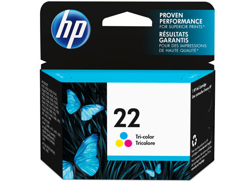 Cartuchos | HP C9352AL — Cartucho 22 Tricolor Original, 170 Páginas