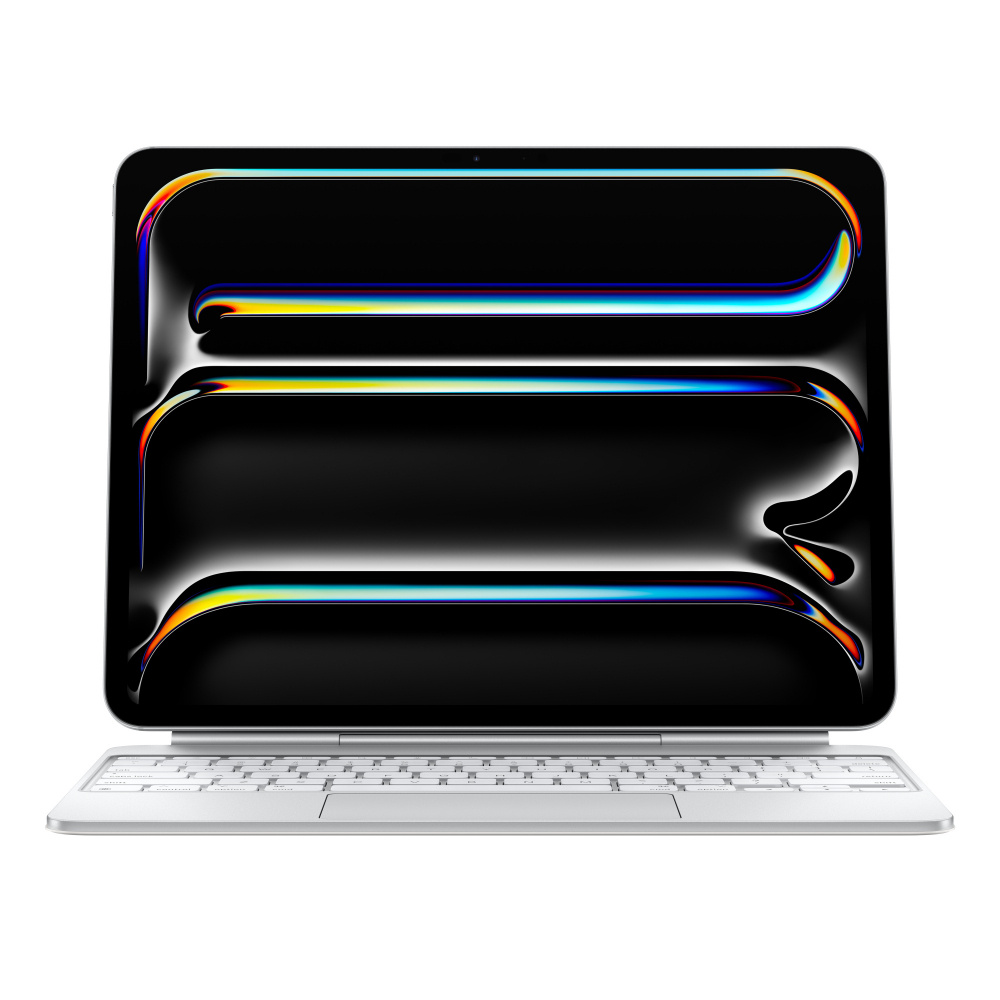Fundas para iPad | APPLE MWR43LA/A — Magic Keyboard para iPad Pro 13", Blanco