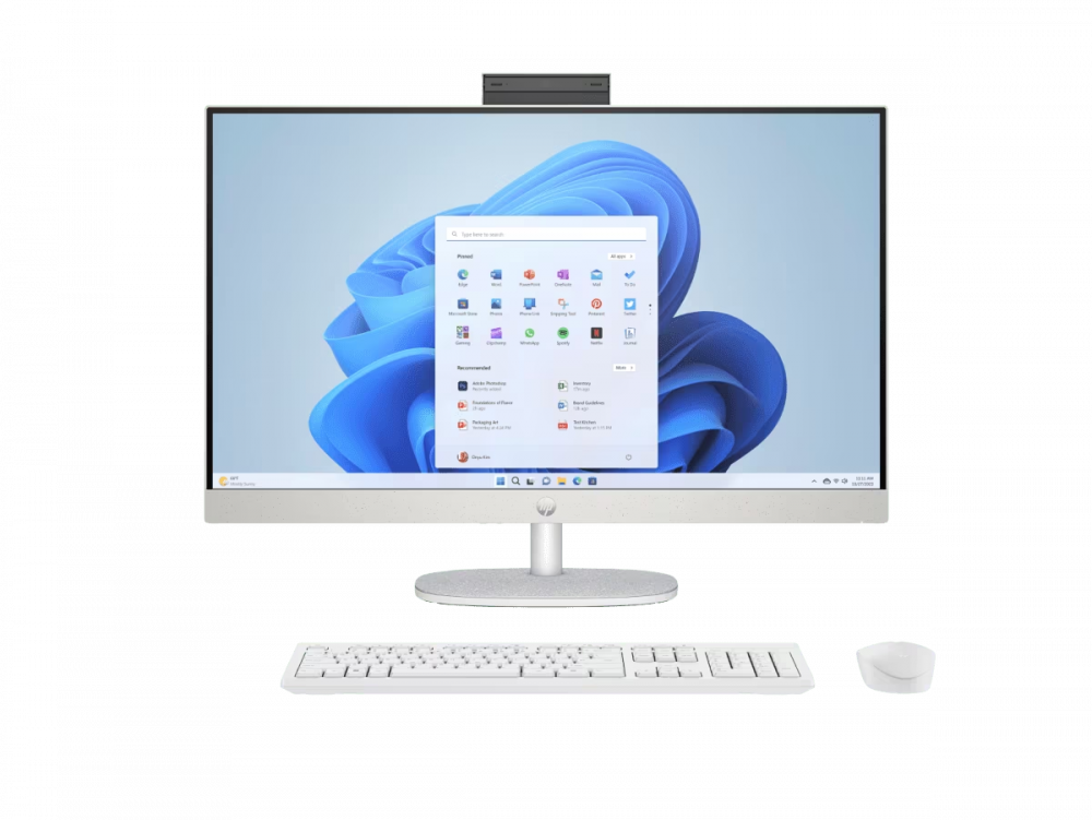 All in One | HP BA1W5LA-V1 — 27-cr0272la All-in-One 27", AMD Ryzen 7 7730U, 16GB, 1TB SSD, Windows 11 Home