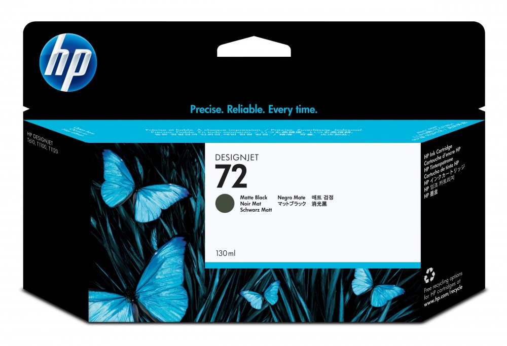 Cartuchos | HP C9403A — Cartucho 72 Alto Rendimiento Negro Mate, 130ml