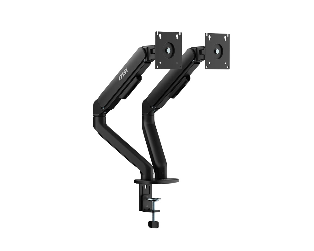 Soportes para Monitores | MSI MAG MT101DG — Soporte de Escritorio para 2 Monitores 17" - 32", hasta 10kg