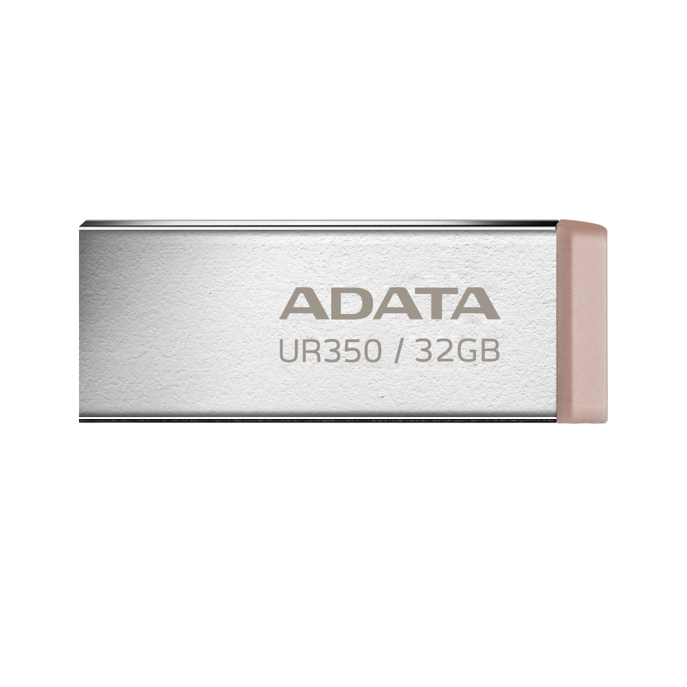 Memorias USB | ADATA UR350-32G-RSR/BG — Memoria USB UR350, 32GB, USB-A 3.0, Lectura 100MB/s, Café