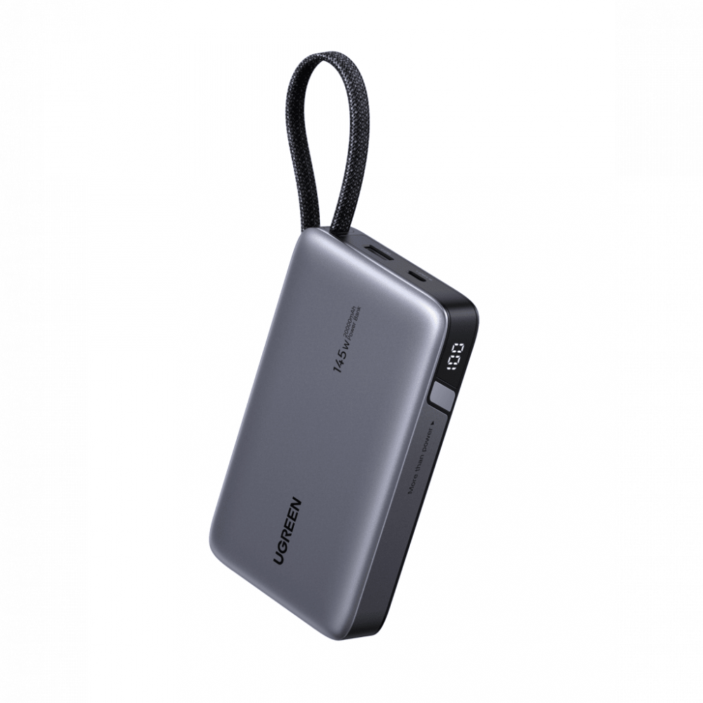 Cargadores Portátiles | UGREEN 55992B — Cargador Portátil Power Bank , 20Ah, Negro/Plata