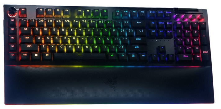 Teclados | RAZER RZ03-04681900-R3U1 — Teclado Gamer BlackWidow V4 Pro LED RGB, Teclado Mecánico, Yellow, Alámbrico, USB, Negro, Inglés
