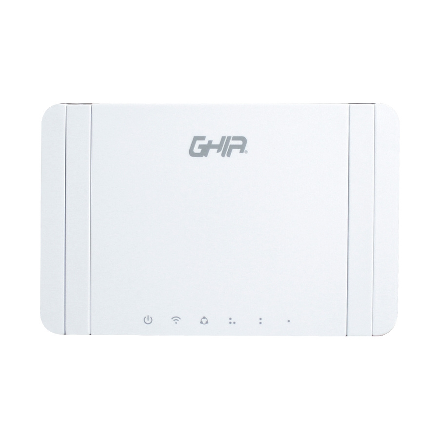 Router | GHIA GNW-W2 — Router Ethernet , Inalámbrico, 300Mbit/s, 3x RJ-45, 2.4GHz, 2 Antenas 5dBi