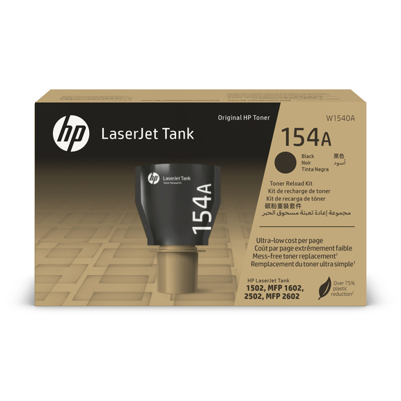 Tóner | HP W1540A — Tóner LaserJet 154A Negro, 2.500 Páginas