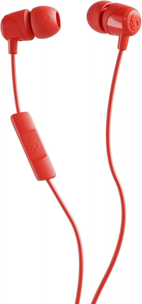 Audífonos Intrauriculares | SKULLCANDY ‎S2JMY-S995 — Audífonos Intrauriculares con Micrófono Jib, Alámbrico, 90cm, USB-C, Rojo