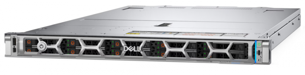Servidores | DELL 3000201453743.1001 — Servidor PowerEdge R470, Intel Xeon 6511P, 32GB DDR5, 480GB, máx. 240TB, 2.5/3.5", NVMe/SAS/SATA, Rack (1U) - no Sistema Operativo Instalado