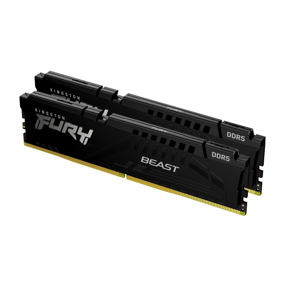 Memorias RAM para PC | KINGSTON KF556C36BBEK2-64 — Kit Memoria RAM FURY BEAST DDR5, 5600MHz, 64GB - 2 x 32GB, CL36, XMP/EXPO