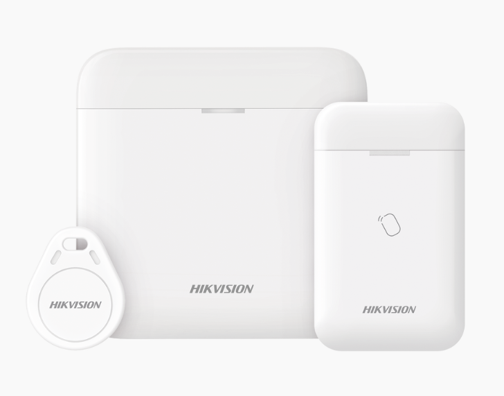 Kits de Alarma | HIKVISION DS-PWA48-K-RONDIN — Kit de Alarma Inteligente AX PRO, Wi-Fi, Compatible con Hik-Connect P2P, incluye Hub/Lector de Tag/Tag de acceso