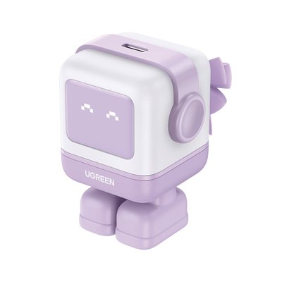 Cargadores de Dispositivos Móviles | UGREEN 25036 — Cargador de Pared GaNRobot, 30W, 1x USB-C, Lila