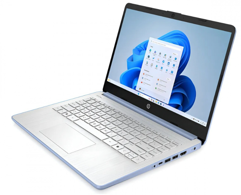 Laptops | HP HP_N150_4/128GB_Blue-ROW — Laptop B86L6UA, 14" 1366x768 HD, Intel N150, 4GB, 128GB SSD, Windows 11 Home S, Inglés