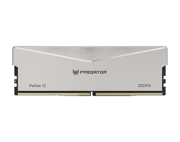 Memorias RAM para PC | ACER BL.9BWWR.350 — Kit Memoria RAM PALLAS II DDR5, 6000MHz, 32GB - 2 x 16GB, CL30, XMP/EXPO, Plata