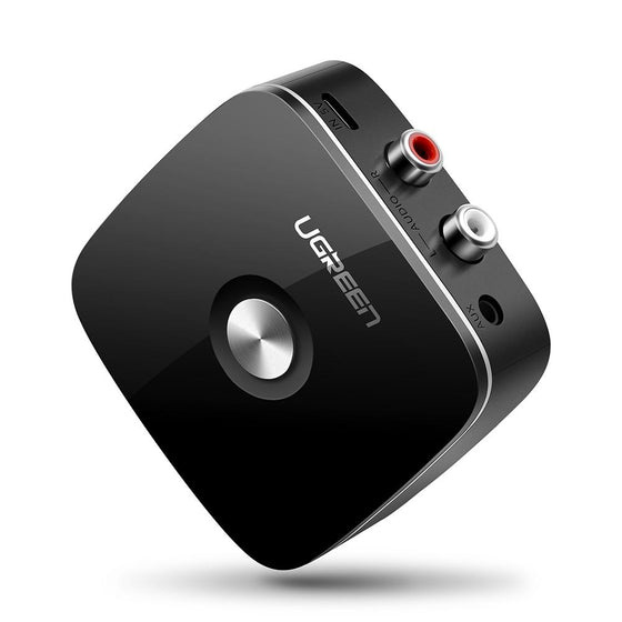 Amplificadores y Receptores AV | UGREEN 30445 — Receptor de Audio Bluetooth, Alcance de 10 Metros, Negro