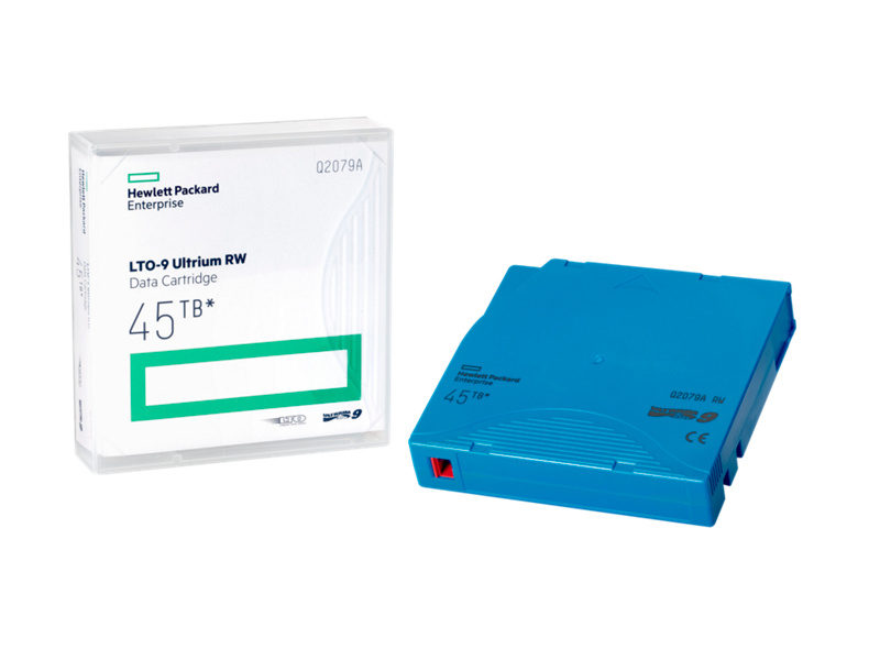 DLT | HP ENTERPRISE Q2079A — HPE Cartucho de Datos LTO 9 Ultrium, 45TB, 1.035 Metros