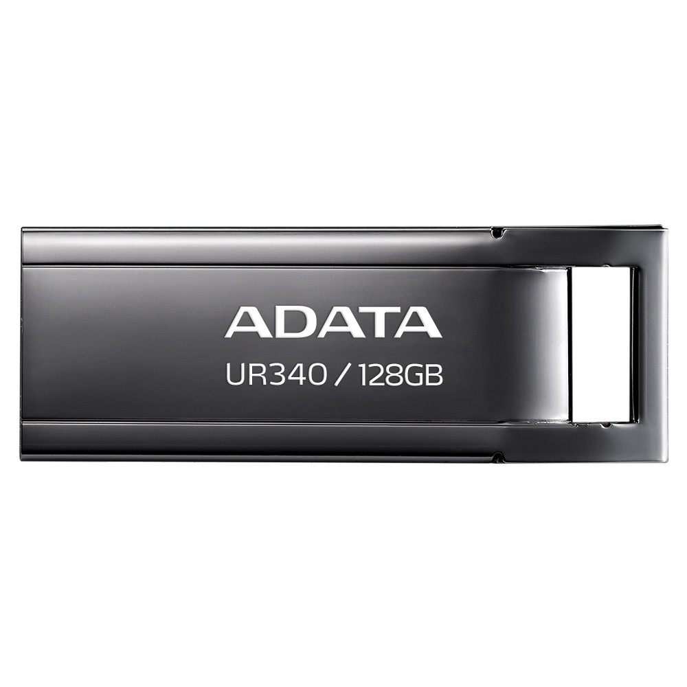 Memorias USB | ADATA AROY-UR340-128GBK — Memoria USB UR340, 128GB, USB 3.2, Lectura 100 MB/s, Negro