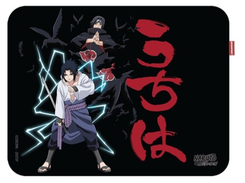 Mousepads | CHECKPOINT NA-MP-1008 — Mousepad Gamer Naruto Uchiha Brothers, 444mm x 350mm, Grosor 4mm