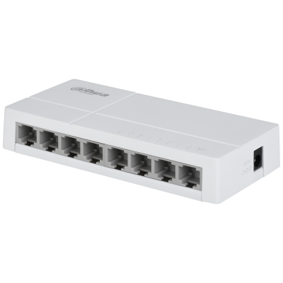 Switches | DAHUA DH-SF1008L 8PTS 10/100 — Switch , 8 Puertos Fast Ethernet 10/100, 1.6 Gbit/s, 2000 Entradas, No Administrado