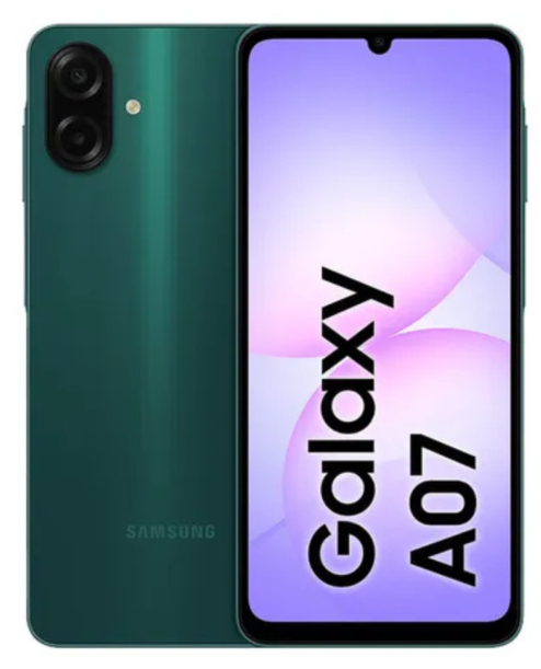 Celulares | SAMSUNG 8806097661856 — Galaxy A07 6.7", 128GB, 4GB RAM, Verde
