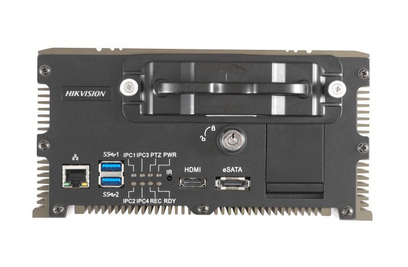 Grabadoras de Video en Red (NVR) | HIKVISION DS-MI9605-GA/4M/GLF/1T — NVR de 5 canales para 2 Discos Duros, máx. 4TB, 1 x USB 2.0, 1 x RJ-45