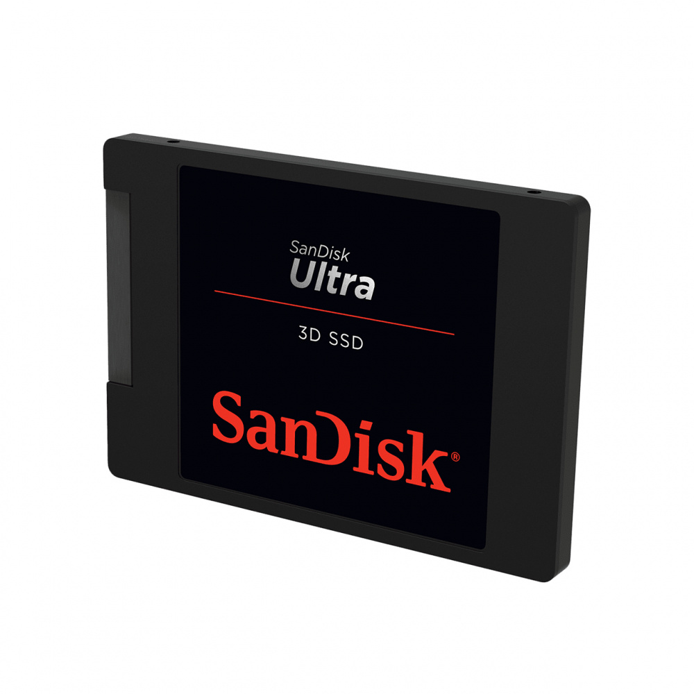 SSD | SANDISK SDSSDH3-1T00-G26 — SSD Ultra 3D, 1TB, 2.5", SATA III, 520 MB/s Escritura, 560 MB/s Lectura