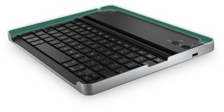 Mouse / Teclados / Trackpads | LOGITECH 920-003402 — Caja de Teclado para iPad, Bluetooth, Negro/Plata (Inglés)