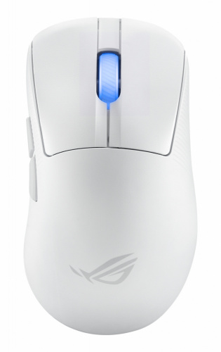 Mouse | ASUS 90MP03N0-BMUA10 — Mouse Gamer Óptico ROG Keris II Ace, Inalámbrico, RF + Bluetooth, 42.000 DPI, Blanco