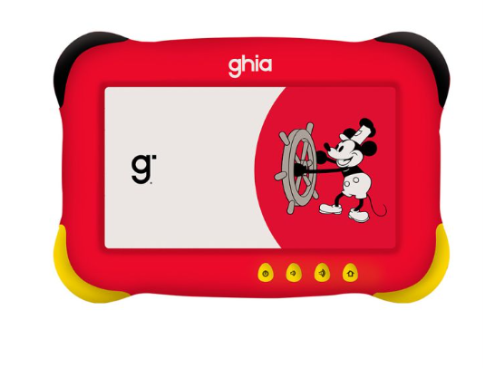 Tablets | GHIA GK333M25 — Tablet para Niños 7" 1024x600, 64GB, 4GB RAM, Android 15, Rojo