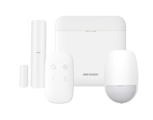 Kits de Alarma | HIKVISION DS-PWA48-K — Kit Sistema de Alarma AX PRO, Inalámbrico, Incluye 1 Hub con Batería de Respaldo/1 Sensor PIR/1 Contacto Magnético/1 Control Remoto