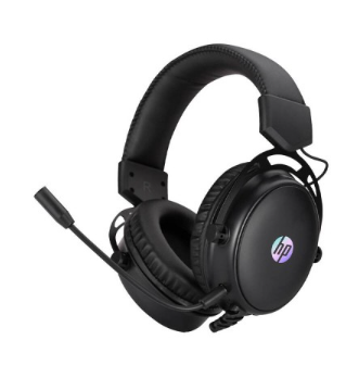 Audífonos | HP DHE-8005U — Audífonos Gamer con Micrófono DHE-8005, Alámbrico, USB, para PS4/PS5/Xbox One/Xbox Series X|S/Nintendo Switch/PC, Negro