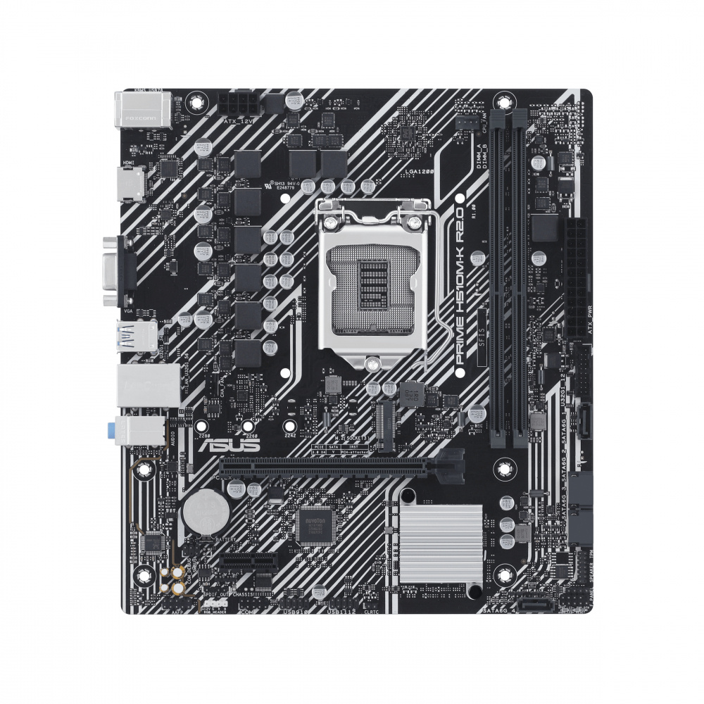 Tarjetas Madre | ASUS 90MB1E80-M0EAY0 — Tarjeta Madre PRIME H510M-K R2.0, Micro-ATX, LGA 1200, Intel H470, 64GB DDR4, HDMI para Intel